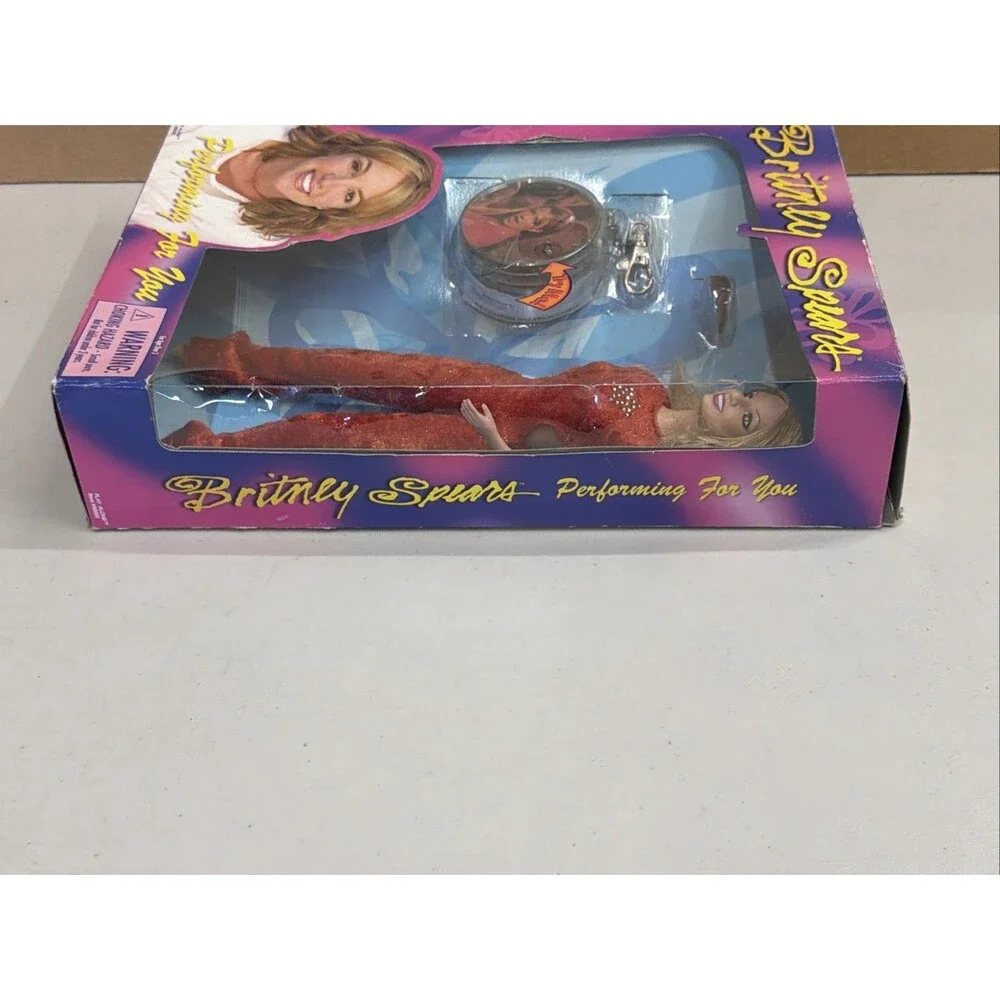 Britney Spears Doll Performing For You Play Along 1999 Red Jumpsuit New In Box